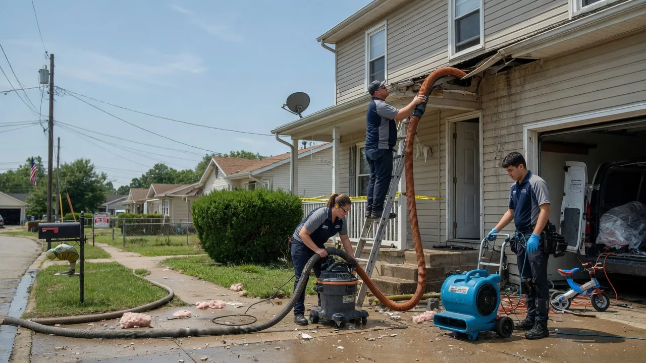 Water Damage Restoration in Farber, MO near me